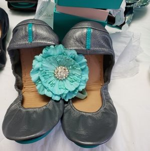 Tieks brand new METALLIC PETER sz10